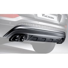 tuix dual mufflers package hyundai tucson 2015-17
